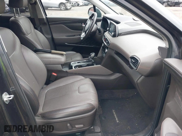 2020 Hyundai Santa Fe SEL with VIN 5NMS3CADXLH247789, listed as a IAAI auction lot 42048642 with 40,483 mi miles. Bid and sale history available at carsss.com. Image 5.