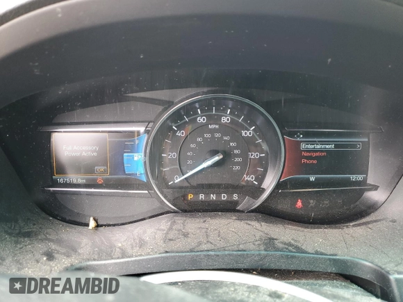 2016 Ford Explorer XLT with VIN 1FM5K8D86GGC91485, listed as a Copart auction lot 53047495 with 167,519 mi miles and Clean Title. Bid and sale history available at DreamBid. Image 9.