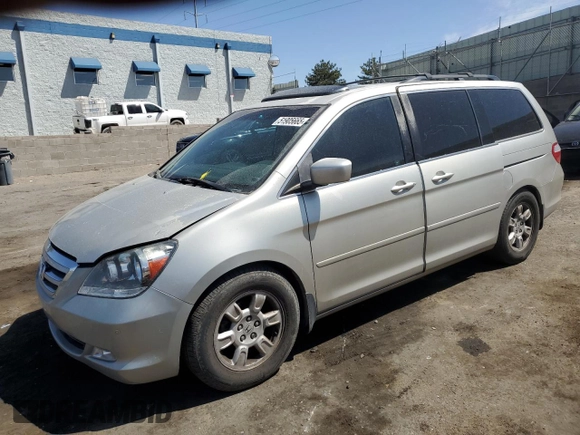2006 Honda Odyssey TOURING with VIN 5FNRL38816B115422, listed as a Copart auction lot 51905665 with 220,574 mi miles and Clean Title. Bid and sale history available at carsss.com. Image 1.