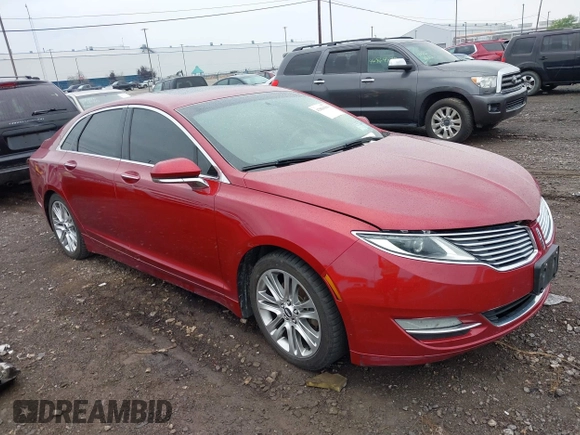2014 Lincoln MKZ with VIN 3LN6L2GK3ER813789, listed as a IAAI auction lot 42884384 with 158,561 mi miles and . Bid and sale history available at DreamBid. Image 1.