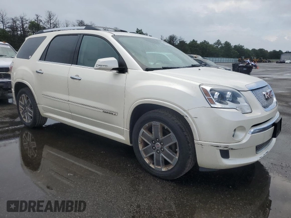 2012 GMC Acadia Denali with VIN 1GKKVTED7CJ317848, listed as a Copart auction lot 65222305 with 173,365 mi miles and Clean title. Bid and sale history available at DreamBid. Image 4.