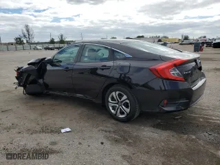 2017 Honda Civic Sedan LX with VIN 19XFC2F54HE048782, listed as a Copart auction lot 81576724 with 23,235 mi miles and Salvage Title. Bid and sale history available at carsss.com. Image 2.