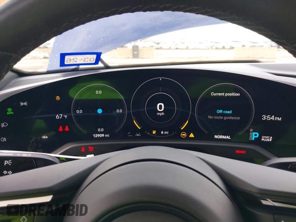 2024 Porsche Taycan z VIN WP0AA2Y18RSA13268, wystawiony jako IAAI lot #41467744 z przebiegiem 12 909 mil mil oraz . Historia ofert i sprzedaży dostępna na DreamBid. Obrazek 7.