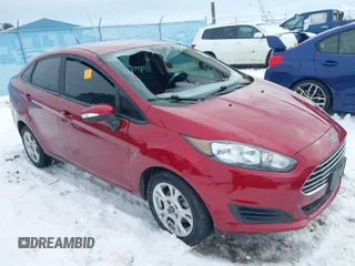 2016 Ford Fiesta SE with VIN 3FADP4BJ9GM159803, listed as a IAAI auction lot 41629525 with 1 mi miles. Bid and sale history available at carsss.com. Image 1.
