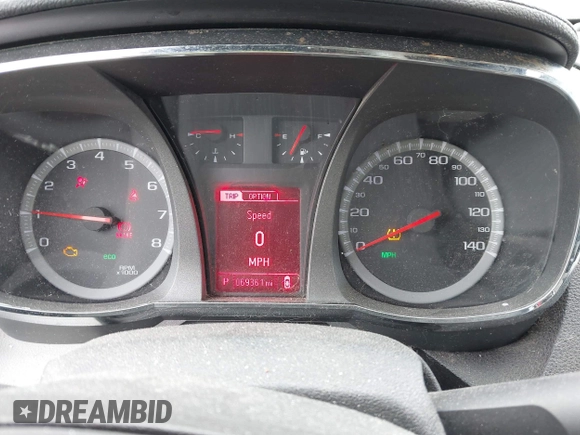 2016 GMC Terrain SLE with VIN 2GKFLSEK8G6230849, listed as a IAAI auction lot 41814603 with 69,361 mi miles. Bid and sale history available at carsss.com. Image 7.