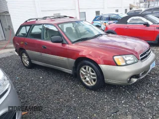 2002 Subaru Legacy Outback z VIN 4S3BH665727634326, wystawiony jako IAAI lot #41694555 z przebiegiem 189 083 mil mil oraz . Historia ofert i sprzedaży dostępna na DreamBid. Obrazek 1.