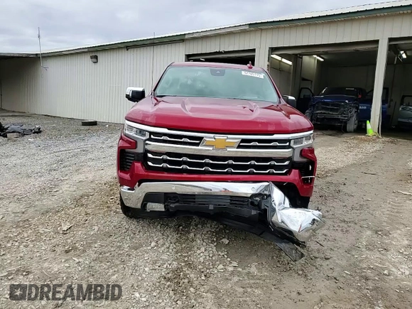 2024 Chevrolet Silverado 1500 LTZ with VIN 1GCUDGED4RZ266348, listed as a Copart auction lot 42705115 with 14,826 mi miles and Salvage Title. Bid and sale history available at DreamBid. Image 14.