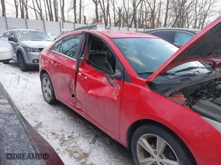 2015 Chevrolet Cruze LT with VIN 1G1PE5SB3F7199694, listed as a IAAI auction lot 41621606 with 121,368 mi miles. Bid and sale history available at carsss.com. Image 6.