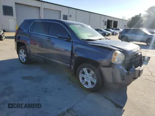 2013 GMC Terrain SLE with VIN 2GKALMEK0D6395988, listed as a Copart auction lot 49456625 with 228,569 mi miles and Salvage title. Bid and sale history available at DreamBid. Image 4.