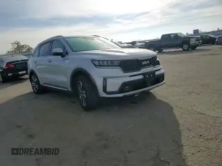 2023 Kia Sorento Hybrid EX with VIN KNDRHDLG7P5195401, listed as a Copart auction lot 87529505 with 18,225 mi miles and Salvage Title. Bid and sale history available at carsss.com. Image 12.