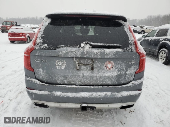 2017 Volvo XC90 Inscription with VIN YV4BC0PL3H1108180, listed as a Copart auction lot 88312005 with 122,518 mi miles and Salvage Title. Bid and sale history available at carsss.com. Image 6.