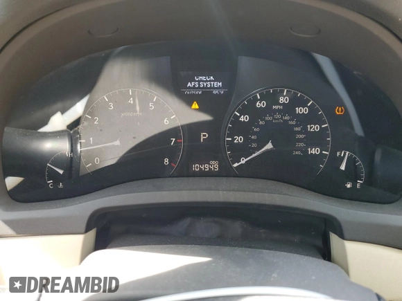 2011 Lexus RX 350 with VIN 2T2ZK1BA9BC056651, listed as a Copart auction lot 57199025 with 104,949 mi miles and Salvage title. Bid and sale history available at DreamBid. Image 9.