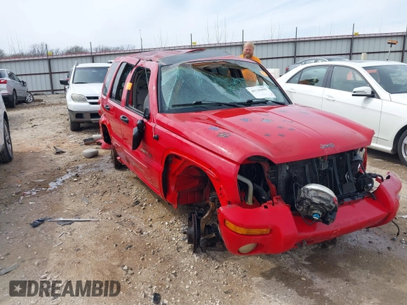2002 Jeep Liberty Limited with VIN 1J4GL58K22W193285, listed as a IAAI auction lot 41725059 with Not Provided miles and . Bid and sale history available at carsss.com. Image 1.