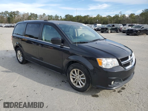 2019 Dodge Grand Caravan SXT with VIN 2C4RDGCG5KR563941, listed as a Copart auction lot 47430555 with 125,663 mi miles and Salvage Title. Bid and sale history available at DreamBid. Image 4.