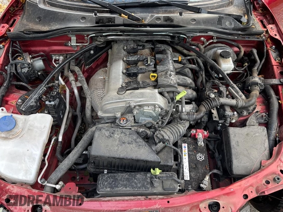 2021 Mazda MX-5 Miata Grand Touring z VIN JM1NDAM74M0461263, wystawiony jako Copart lot #81410634 z przebiegiem 44 551 mil mil oraz Szkoda całkowita • Salvage title. Historia ofert i sprzedaży dostępna na DreamBid. Obrazek 7.
