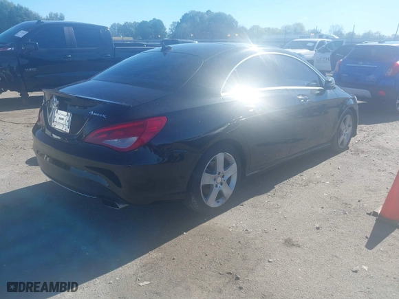2016 Mercedes-Benz CLA with VIN WDDSJ4GB5GN304819, listed as a IAAI auction lot 40821158 with 82,726 mi miles. Bid and sale history available at carsss.com. Image 4.