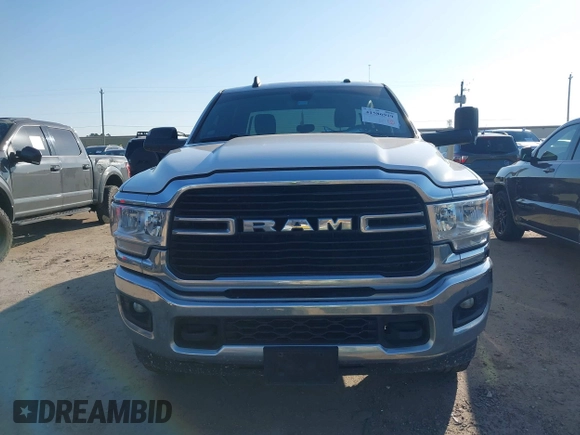 2021 Ram 2500 Big Horn with VIN 3C6UR5DLXMG676909, listed as a IAAI auction lot 41586919 with 80,716 mi miles. Bid and sale history available at carsss.com. Image 12.