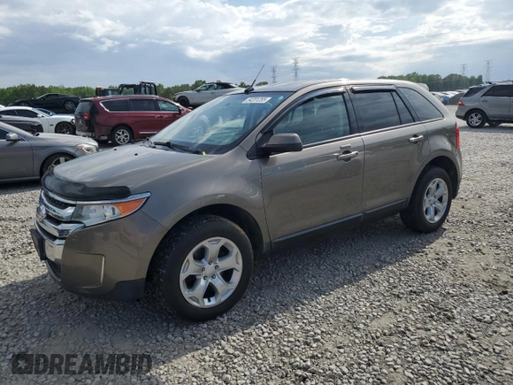 2014 Ford Edge SEL z VIN 2FMDK4JC7EBA47264, wystawiony jako Copart lot #54201255 z przebiegiem 135 408 mil mil oraz Szkoda całkowita • Salvage title. Historia ofert i sprzedaży dostępna na DreamBid. Obrazek 1.