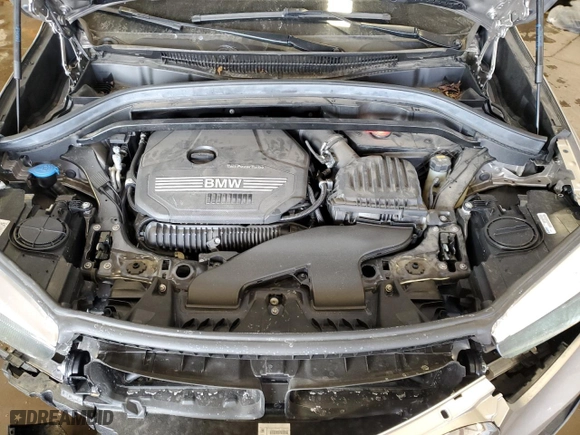 2022 BMW X1 xDrive28i with VIN WBXJG9C05N5U85555, listed as a Copart auction lot 43398955 with 17,461 mi miles and Salvage Title. Bid and sale history available at carsss.com. Image 12.