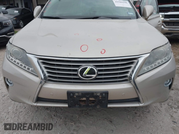 2015 Lexus RX 350 with VIN 2T2ZK1BA3FC190707, listed as a IAAI auction lot 41949296 with 121,318 mi miles and . Bid and sale history available at carsss.com. Image 6.
