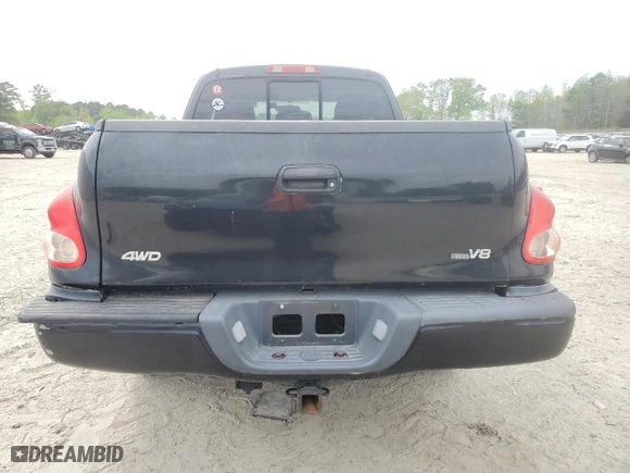 2005 Toyota Tundra SR5 with VIN 5TBBT44125S470330, listed as a Copart auction lot 53440695 with 135,476 mi miles and Clean Title. Bid and sale history available at carsss.com. Image 6.