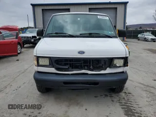 2000 Ford Econoline Cargo with VIN 1FTRE1422YHB49985, listed as a Copart auction lot 52308475 with 78,093 mi miles and Salvage Title. Bid and sale history available at carsss.com. Image 5.