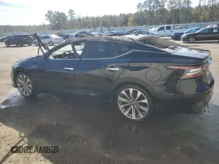 2020 Nissan Maxima Platinum with VIN 1N4AA6FV9LC377684, listed as a Copart auction lot 85075484 with 183,779 mi miles and Salvage Title. Bid and sale history available at DreamBid. Image 2.