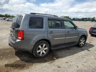 2012 Honda Pilot Touring with VIN 5FNYF4H99CB045763, listed as a Copart auction lot 54984825 with 217,548 mi miles and Clean Title. Bid and sale history available at DreamBid. Image 3.