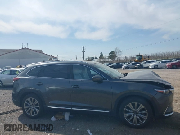 2021 Mazda CX-9 Signature with VIN JM3TCBEY5M0523199, listed as a IAAI auction lot 41916480 with 56,772 mi miles. Bid and sale history available at carsss.com. Image 13.