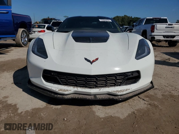 2019 Chevrolet Corvette Z06 2LZ with VIN 1G1YS2D67K5602867, listed as a Copart auction lot 73980204 with 0 mi miles and Non Repairable. Bid and sale history available at carsss.com. Image 5.