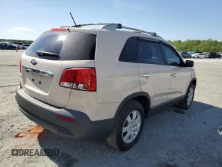 2011 Kia Sorento LX with VIN 5XYKT4A1XBG089359, listed as a Copart auction lot 53356905 with 141,407 mi miles and Salvage Title. Bid and sale history available at DreamBid. Image 3.