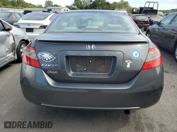 2010 Honda Civic Cpe EX with VIN 2HGFG1B84AH530971, listed as a Copart auction lot 72455394 with 122,357 mi miles and Salvage Title. Bid and sale history available at carsss.com. Image 6.