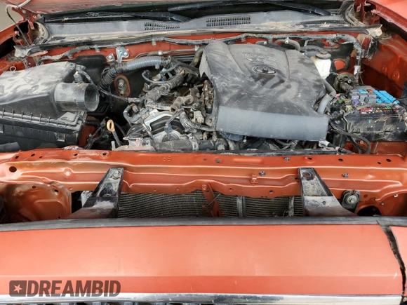 2017 Toyota Tacoma SR5 with VIN 3TMAZ5CN9HM046028, listed as a Copart auction lot 64113485 with 92,461 mi miles and Salvage title. Bid and sale history available at DreamBid. Image 11.
