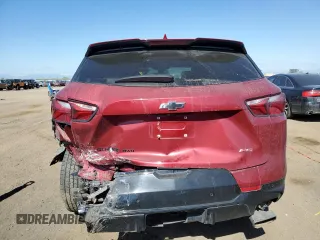 2019 Chevrolet Blazer RS with VIN 3GNKBJRS0KS690462, listed as a Copart auction lot 55129925 with 68,743 mi miles and Salvage title. Bid and sale history available at DreamBid. Image 6.