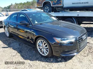2012 Audi A6 3.0T Premium Plus with VIN WAUGGAFC4CN148089, listed as a IAAI auction lot 41810875 with 161,193 mi miles. Bid and sale history available at carsss.com. Image 1.