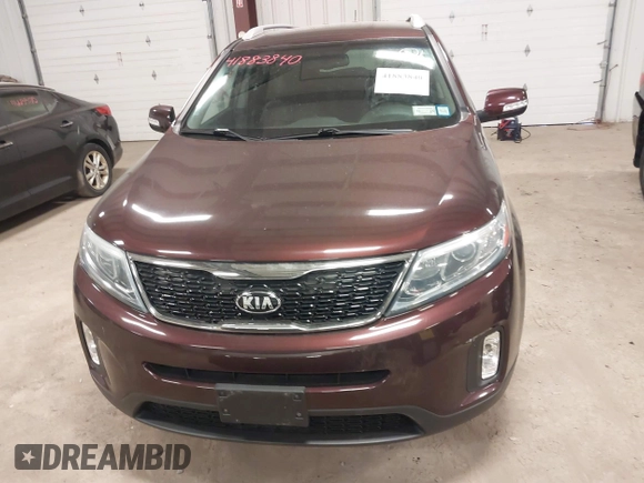 2015 Kia Sorento LX with VIN 5XYKT3A65FG635450, listed as a IAAI auction lot 41883840 with 97,238 mi miles. Bid and sale history available at carsss.com. Image 12.