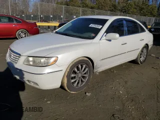 2006 Hyundai Azera SE with VIN KMHFC46F66A080018, listed as a Copart auction lot 42704345 with 173,102 mi miles and Salvage Title. Bid and sale history available at DreamBid. Image 1.