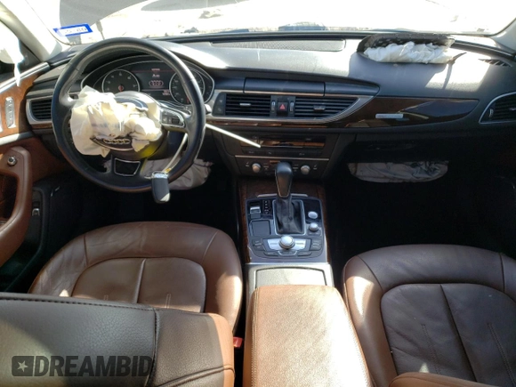2017 Audi A6 Premium Plus with VIN WAUG8AFC5HN007620, listed as a Copart auction lot 72886802 with 107,851 mi miles. Bid and sale history available at carsss.com. Image 8.