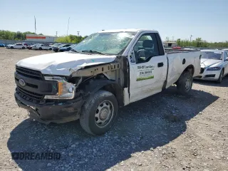 2018 Ford F-150 XL with VIN 1FTMF1CB2JKC31099, listed as a Copart auction lot 52078995 with 219,569 mi miles and Salvage title. Bid and sale history available at DreamBid. Image 1.