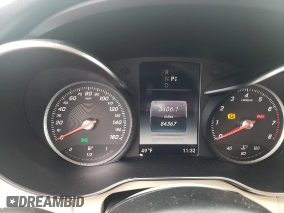 2017 Mercedes-Benz C C 300 with VIN 55SWF4JB9HU196631, listed as a Copart auction lot 52752505 with 84,367 mi miles and Salvage Title. Bid and sale history available at carsss.com. Image 9.