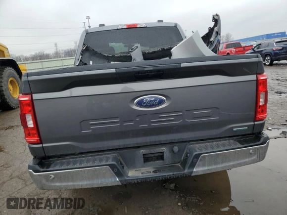 2023 Ford F-150 XL with VIN 1FTEW1C81PKD44267, listed as a Copart auction lot 50886765 with 47,142 mi miles and Clean title. Bid and sale history available at DreamBid. Image 6.