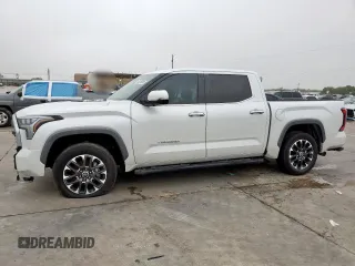 2024 Toyota Tundra Limited Hybrid with VIN 5TFJC5DB1RX051614, listed as a Copart auction lot 54256585 with 48,121 mi miles and Salvage title. Bid and sale history available at DreamBid. Image 1.