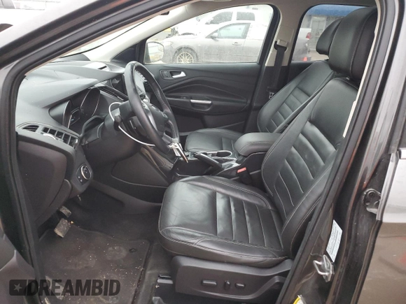 2016 Ford Escape Titanium with VIN 1FMCU9J93GUA62090, listed as a Copart auction lot 47458655 with Not Provided miles and Salvage Title. Bid and sale history available at DreamBid. Image 7.