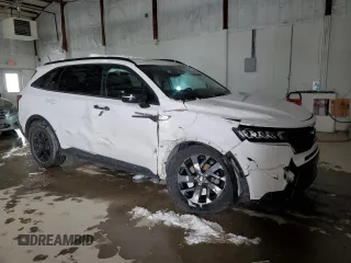 2021 Kia Sorento S with VIN 5XYRLDLCXMG030229, listed as a Copart auction lot 45949225 with 63,493 mi miles and Salvage Title. Bid and sale history available at DreamBid. Image 4.