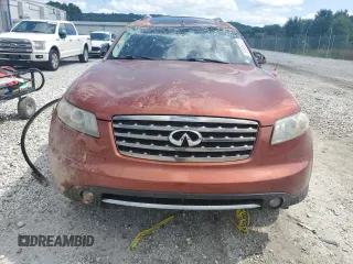2008 Infiniti FX Options with VIN JNRBS08W68X400384, listed as a Copart auction lot 59956025 with 173,499 mi miles and Salvage title. Bid and sale history available at DreamBid. Image 5.