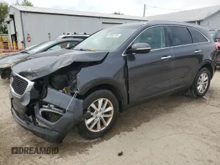 2018 Kia Sorento LX z VIN 5XYPG4A33JG415593, wystawiony jako Copart lot #55565755 z przebiegiem 85 868 mil mil oraz Szkoda całkowita • Salvage title. Historia ofert i sprzedaży dostępna na DreamBid. Obrazek 1.