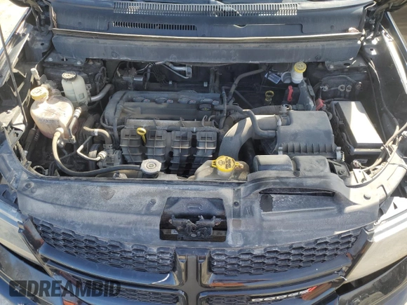 2018 Dodge Journey SE with VIN 3C4PDCABXJT242593, listed as a Copart auction lot 49830085 with 176,553 mi miles and Salvage Title. Bid and sale history available at carsss.com. Image 12.
