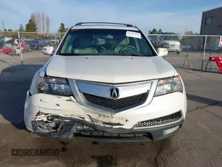 2011 Acura MDX Tech Pkg with VIN 2HNYD2H6XBH514488, listed as a IAAI auction lot 41836945 with 180,394 mi miles. Bid and sale history available at carsss.com. Image 12.