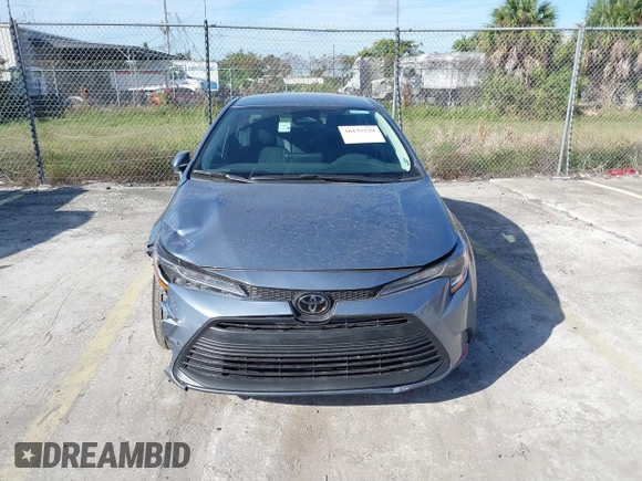 2023 Toyota Corolla LE with VIN 5YFB4MDE5PP061676, listed as a IAAI auction lot 38135529 with 3,961 mi miles. Bid and sale history available at carsss.com. Image 12.