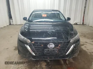 2025 Nissan Sentra SV with VIN 3N1AB8CV8SY208224, listed as a Copart auction lot 54185175 with 7,901 mi miles and Salvage Title. Bid and sale history available at carsss.com. Image 5.